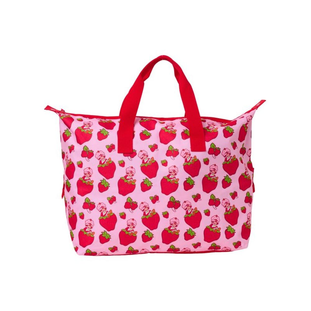 New Strawberry Shortcake Overnighter Travel Duffel Bag Carry-On Large Weekender - Picture 3 of 10